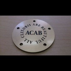 Harley Twin Cam ACAB point cover brass